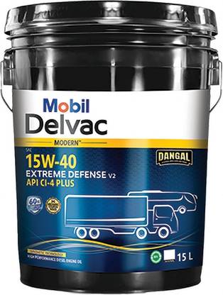 MOBIL Delvac Modern 15w-40 Extreme Defense Heavy Duty Engine Oil