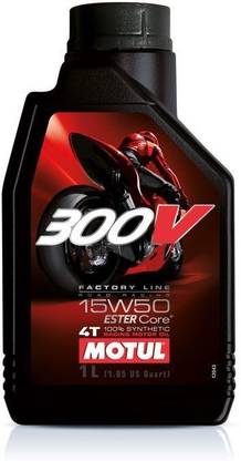 Motul 300 V 15W 50 FL Road Racing Synthetic Motor Oil