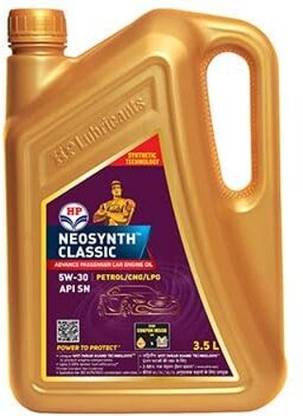 hindustan petroleum HP NEOSYNTH CLASSIC Advanced Passenger Car Engine Oil 5W-30 API SN PETROL/CNG/LPG Full-Synthetic Engine Oil