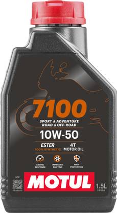 MOTUL 7100 4T 10W-50Ester core 10W-50 100% Ester Full-Synthetic Engine Oil