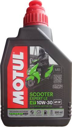 MOTUL Scooter Expert Le 10W30 Engine Oil - 800ml 10W30 Full-Synthetic Engine Oil