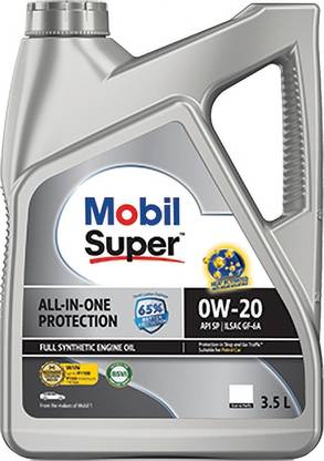 MOBIL Super 3000 0W-20 Synthetic फुल सिंथेटिक इंजन ऑइल