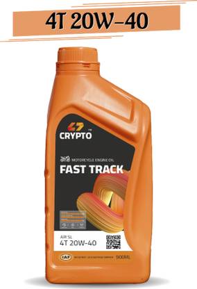 CRYPTO 20W40 FAST TRACK 900ML SL Synthetic Blend Engine Oil
