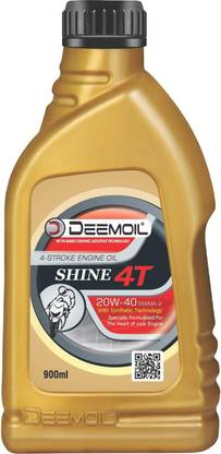 DEEMOIL SHINE 4T 20W-40 SM/MA-2 Synthetic Blend Engine Oil