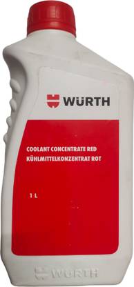 Wurth Coolant Concentrate Red Coolant Concentrate Red Synthetic Blend Engine Oil