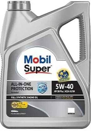 MOBIL 5W-40 Fully Synthetic Mobil Super All-in-one Protection 5W40 Full-Synthetic Engine Oil