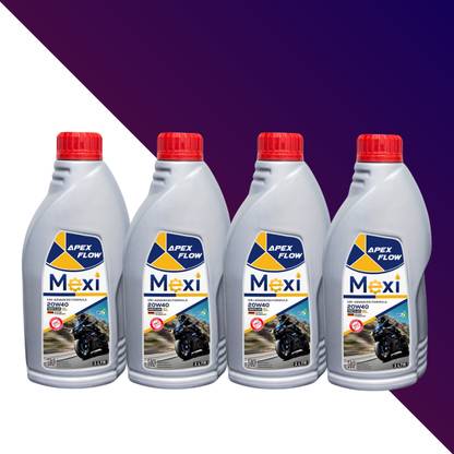 Mexi Apex Flow 1LTR (Pack of 4) (M05) 20W40 SL Multi-Grade Engine Oil