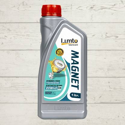 LUMTO MAGNET 20W-40 API 1L 1P For Bike Conventional Engine Oil