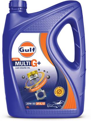 Gulf MULTI G+ 20W50 4 Wheeler Passenger Car High Performance Engine Oil