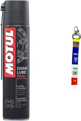 MOTUL C2 Chain Lube+Key Chain MC CARE C2 CHAIN LUBE ROAD Chain Oil