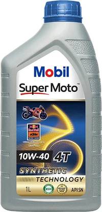 MOBIL Super Moto 10W-40 4T Technology Synthetic Blend Engine Oil