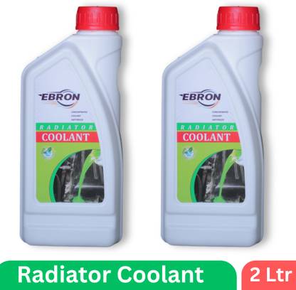 EBRON Radiator Coolant Engine Anti-Freeze Cooling Oil Coolant (2 L, Pack of 2) Coolant