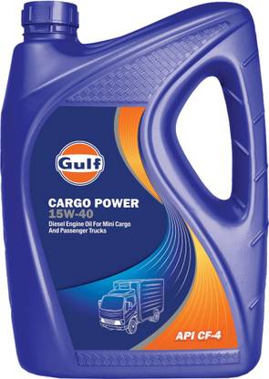 Gulf CARGO POWER 15W-40 Light and Medium Duty Commercial and Passenger Vehicle Multi-Grade Engine Oil