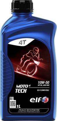 Elf Tech 10W-50 Full-Synthetic Engine Oil