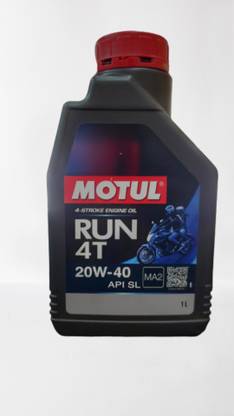 MOTUL RUN 4T 20W-40 API SL 1 LITER (1000ML) Mineral Engine Oil