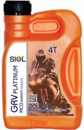 SIOL 4T20W40 API SJ/ JASO MA2 High Performance Engine Oil