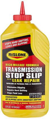 Rislone 4502 Transmission Stop Slip with Leak Repair - 32 oz. 4502 Transmission Stop Slip with Leak Repair - 32 oz. Full-Synthetic Engine Oil
