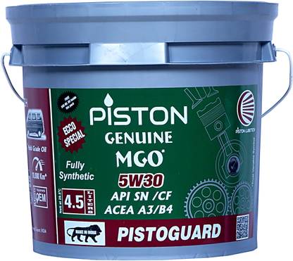 piston MGO 5W-30 API SN/CF ACEA A3/B4 For Eeco Car Full-Synthetic Engine Oil