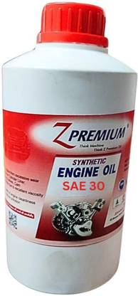 Z Premium ZPremium Fully Synthetic SAE 30 Engine Oil 1 Litres – Superior Performance for High-Performance Engines High Performance Engine Oil
