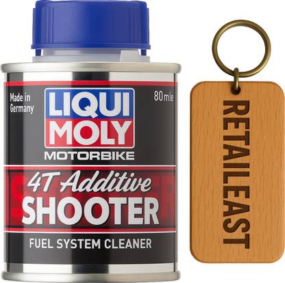 Liqui Moly Motorbike 4T Additive Shooter Fuel System Cleaner for Bike Synthetic Blend Engine Oil