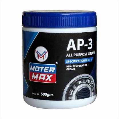 MOTER MAX Premium Quality 500g AP-3 All Purpose Specification NLGI-4 High Temperature Grease