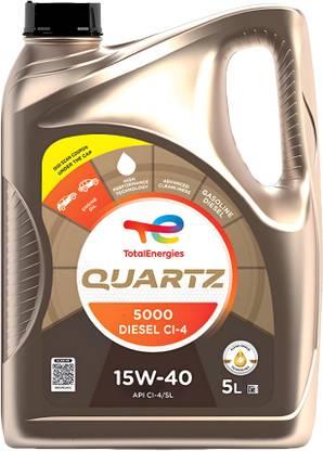 Total Energies Quartz 5000 Diesel 15W-40 High Performance Engine Oil