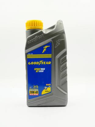 Goodyear 0.9 Ltrs 20W40 Sprintmax XT5000 4T Semi-Synthetic Engine Oil For Bikes & Scooter/Scooty Technosynthese (Semi Synthetic)