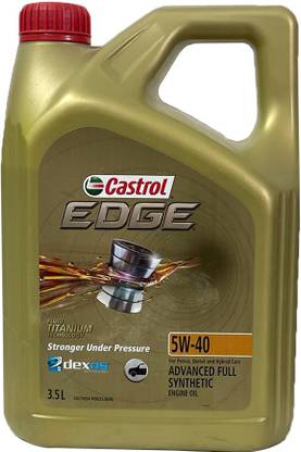 Castrol 5W-40 EDGE Full-Synthetic Engine Oil