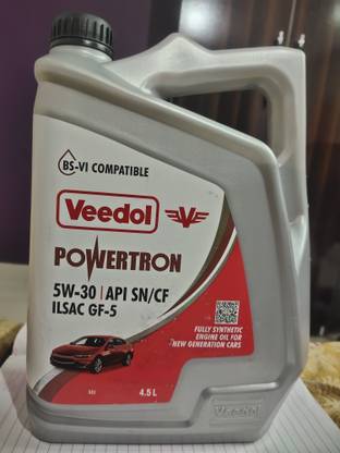 Veedol Powertron 5W30 4.5 Litre Full-Synthetic Engine Oil