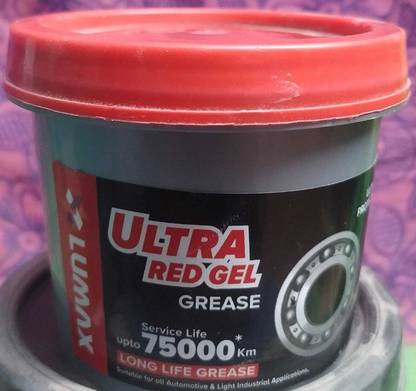 LUMAX Ultra Red Gel Long Life Grease for Multi Purpose Use Lumax Ultra Red Gel Long Life Grease NLGI-3 Grease