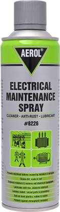 Aerol Electrical Maintenance Spray, 8226 (343g/500ml) Multi Purpose Lubricant,Penetrant,Cleaner & Corrosion Preventive for Electrical Grease