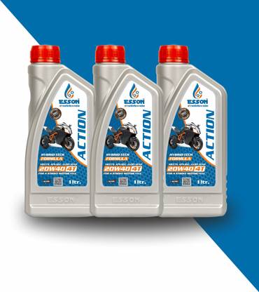 ESSON ACTION 1 LTR P3 ACTION 20W40 SM 4 STROKE ENGINE OIL 1 LTR P3 Conventional Engine Oil