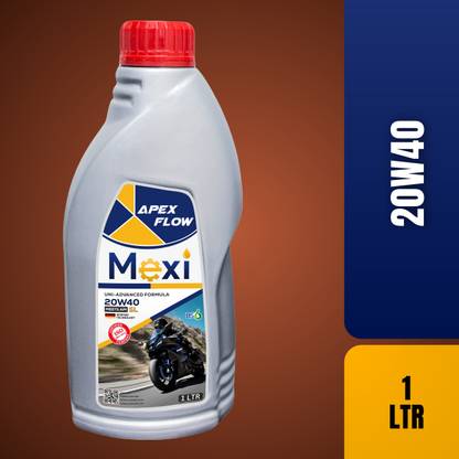 Mexi Apex Flow 1LTR (Pack of 1) (M11) 20W40 SL Multi-Grade Engine Oil
