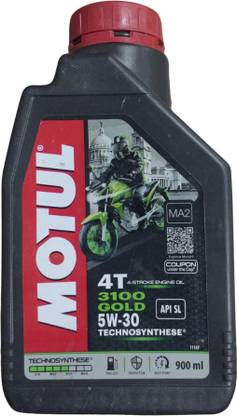 MOTUL 3100 4T 5w30 - 0.9L TECHNOSYNTHESE Engine Oil - Synthetic Blend Engine Oil