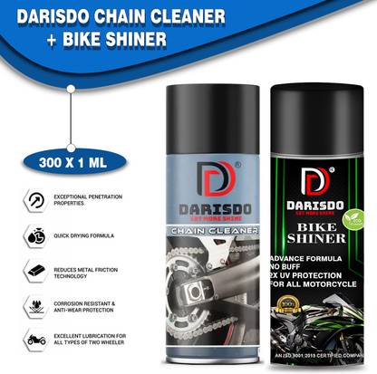 Darisdo Bike Lubricant and Bike Body Polish Motorcycle Body Shiner and Chain Oil
