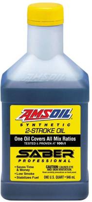 AMSOIL SYNTHETIC 2 STROKE OIL, SABER PROFFESSIONAL High Performance Engine Oil