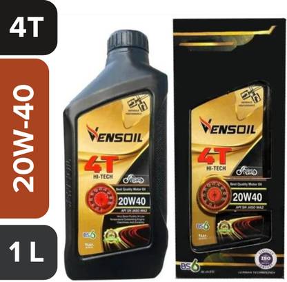 SPEL 20w40 VENSOIL 4T Engine Oil, SLAPI SN ; For All Types Of Modern Bikes and Scooters High Performance Engine Oil