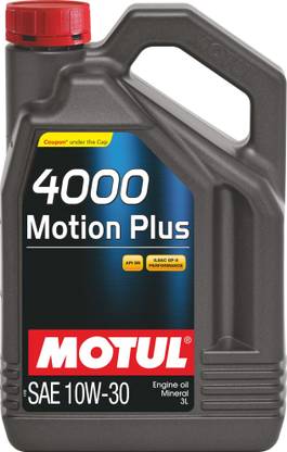 MOTUL 4000 Motion Plus 10W-30 Mineral Engine Oil