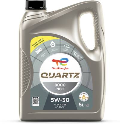 Total Energies Quartz 8000 5W-30 Full-Synthetic Engine Oil