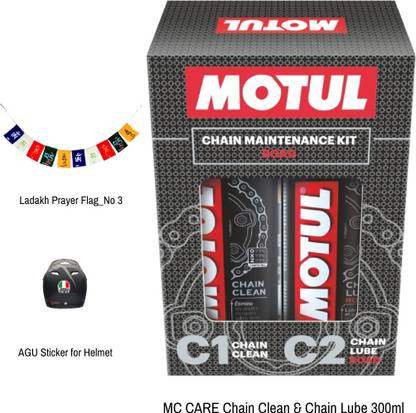 MOTUL MTCD-069 MC CARE C1-C2 (Flag No-3 & AGU Sticker) Chain Oil