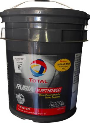 Total Energies Total RUBIA FLEET HD 500 15W40 CH4 (15L) Total RUBIA FLEET HD 500 15W40 CH4 (15L) Mineral Engine Oil
