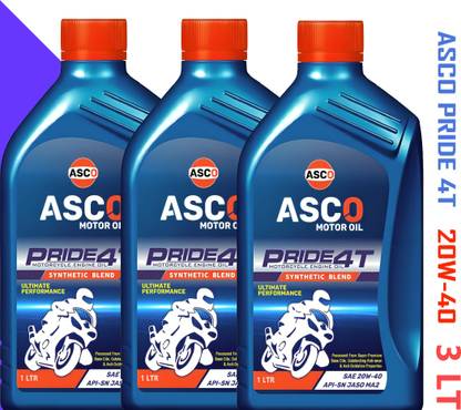 ASCO Full Synthetic Blend ||20W-40|| High Performance Engine Oil