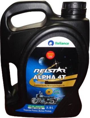 Reliance RELSTAR ALPHA 4T ULTRA PREMIUM 15W50 BULLET ENGINE OIL High Performance Engine Oil