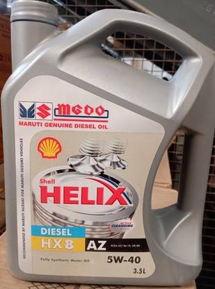Shell Helix Fully Synthetic MGDO HX8 AZ 5W-40 ACEA A3/B4-10, API SN 3.5 Litres Full-Synthetic Engine Oil