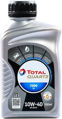 Total Energies Quartz 7000 Future 10W 40 (500ml) Full-Synthetic Engine Oil