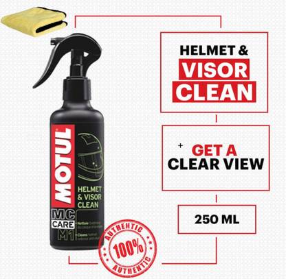 MOTUL MC CARE M1 with Micro Fibre Cloth MC CARE M1 Helmet Visor Clean Synthetic Blend Engine Oil