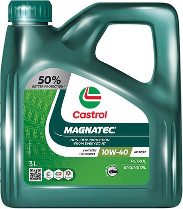 Castrol Magnatec 10W-40 API SP/CF Synthetic Technology Full-Synthetic Engine Oil