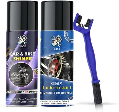 Weyride Best Quality Combo Bike Chain Lube and Bike Shiner Lubricant Spray For Bike With chain Cleaning Brush MT Chain Oil