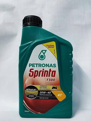 Petronas 20W40 JASO MA2, API SM PETRONAS Sprinta F300 PREMIUM Mineral Engine Oil