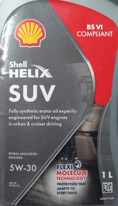 Shell HELIX 05W-30 Fully Synthetic Shell Helix SUV Fully Synthetic 05W30 1L Full-Synthetic Engine Oil